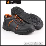 Low Cut Genuine Leather Safety Shoe with Steel Toe (SN5258)