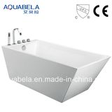 Seamless Connected Apron Acrylic Bathtub (JL606)