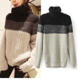 Warm Thick Turtleneck Lady' S Sweater (BTQ070)