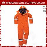 Adults Orange Two Pieces Winter Work Overalls (ELTCVJ-83)