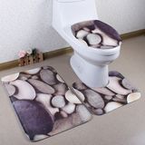 Wholesale Walmart Printed Cheap Decorative Bath Rugs Carpet Mats Set