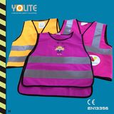 High Visibility Reflective Children Vest with CE En13356 for Sport