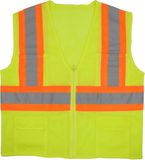 High Visibility American Type Reflective Safety Vest with ANSI