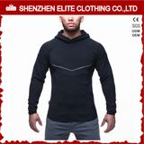 Slim Fit Gym Blank Waterproof Zipper Bodybuilding Hoodie for Men (ELTHSJ-1070)