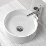 Washroom Vessel Sink Stone Molded Basin