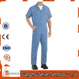 100% Cotton Men's Short Sleeve Coverall for Farmer