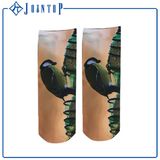 Custom Design Leaves Pattern Fancy Man Socks