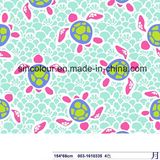 Tortoise Printing for Swimwear 80%Nylon 20%Spandex Fabric for Swimwear for Swimwear
