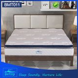 OEM Resilient Perfect Sleep Mattress 28cm Box Top Design with Gel Memory Foam and Massage Wave Foam
