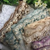 18cm High Quality Cheap Stabilized Yarn Lace Ribbon