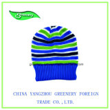 2017 Fashion Promotional Striped Winter Knit Hat