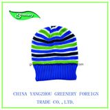 2017 Fashion Promotional Striped Winter Knit Hat
