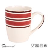 12oz Handpainted Ceramic Stoneware Coffee Mug