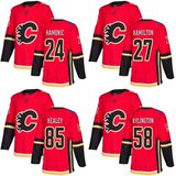 Calgary Flames Travis Hamonic Dougie Hamilton Josh Healey Hockey Jerseys