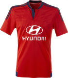 2015-2016 Season Red Lyon Football T-Shirt Jersey