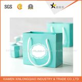 Hot Sale Eco-Friendly Paper Bag with Cotton Handle