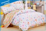 4 Pieces Kids Cotton Bedding Duvet with Cover (Set)