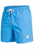 Solid Color Nylon Stock Fabric Cut and Sew Styling Boardshorts Swimming Shorts