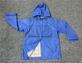 Newest Design PU Coating Cartoon Rain Jacket for Children