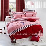 2015 Heated 4 PCS Cotton Printing Plaid Bedding Set