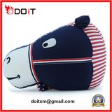 Novelty Horse Face Design Plush Sofa Car Chair Cushion