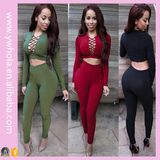 Fashion Winter Warm Long Sleeve Two-Piece Women Clothes (Dress 173)