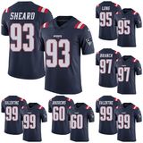 New England Jabaal Sheard Chris Long Alan Branch Elite Football Jerseys