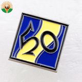 Custom Your Name Metal Soft Enamel Badge with Logo