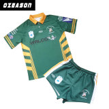 100%Polyester Sportswear Sublimation Printing Rugby Jersey