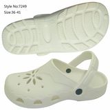 Fashion Beach Clear Plastic Clogs Shoes for Women