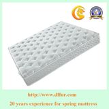 Steel Wire Spring Mattress for Hotel Furniture with Pocketed Spring