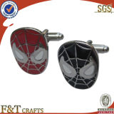 Factory China Make Custom Promotional Exquisite Metal Spider Cufflinks