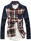 Popular Chinamade High Quality Plaid Shirt for Men