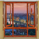 Feelingtop Aluminium Alloy Mosquito Netting Window