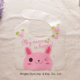 Waterproof Custom Logo Cartoon Silicone Baby Aprons