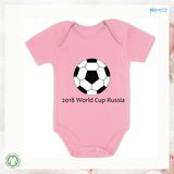 OEM Printing Baby Clothes Custom World Cup Baby Bodysuit