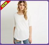 Fashion Sexy Cotton Print T-Shirt for Women (W234)