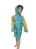 TPU Cute Long Raincoat for Kids
