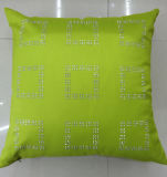 Hand-Made Decorative Pillow Diamond Ironing Decorative Cushion (XPL-48)
