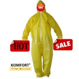 Safety Orange Disposable Polypropylene Coverall (JMC-421A)