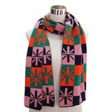 Lady Long Fashion Acrylic Knitted Scarf (YKY4190)