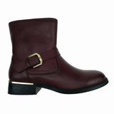 2018 Fashion PU Ankle Winter Boots for Lady