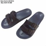 New Design Leather Upper Indoor or Outdoor Slipper