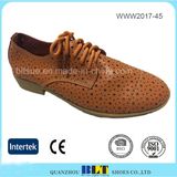 Comfortable Leather Upper and Lining Fashion Women Casual Shoes