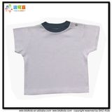 Plain Dyed Baby Clohtes Blank Newborn Shirts