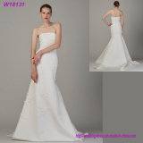 New Design Strapless Bridal Wedding Dresses Women Wedding Dresses