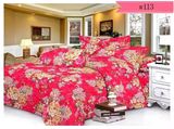 Home Clean Close Colorful Bed Sheet Bedding Set