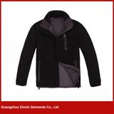 Men Custom Outdoor Fleece Lined Clothing Softshell Jackets (J70)