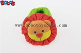 Soft Short Plush Stuffed Lion Toy Baby Indoor Shoes with Rattle