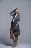 Ladies Sweater Coat Wool Acrylic Cardigan Warm Autumn Winter